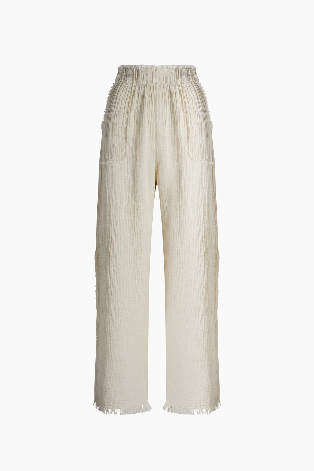 Crinkle Slit Pants