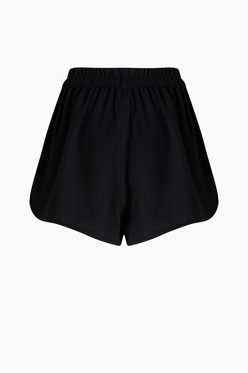 eaphi FLUFFY SHORT PANTS ブラック　サイズ2 eaphi FLUFFY SHORT PANTS ブラック サイズ2 パンツ