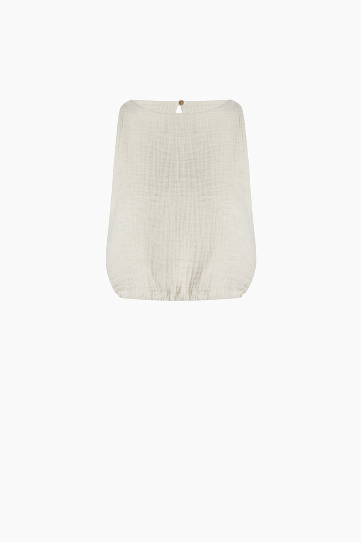 Crinkle Tank Top