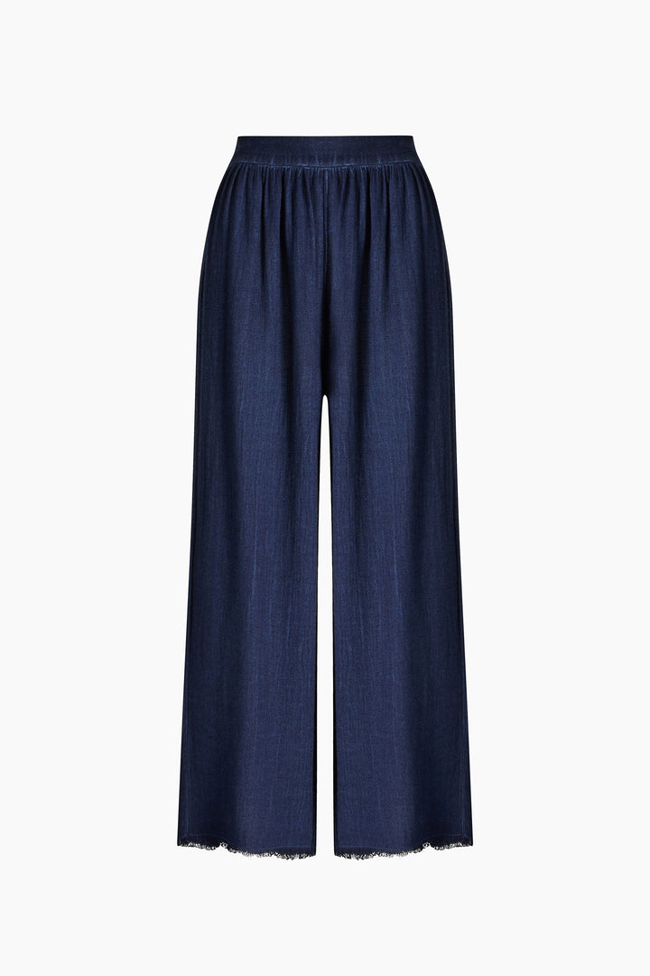 Linen Navy Pants
