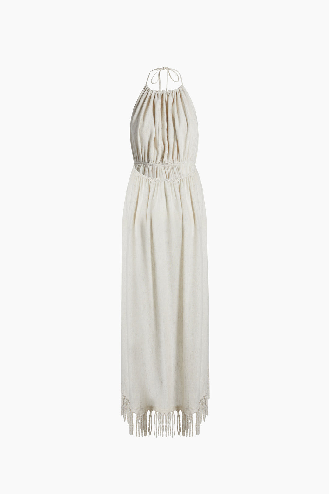 Hemp Halter Neck Dress