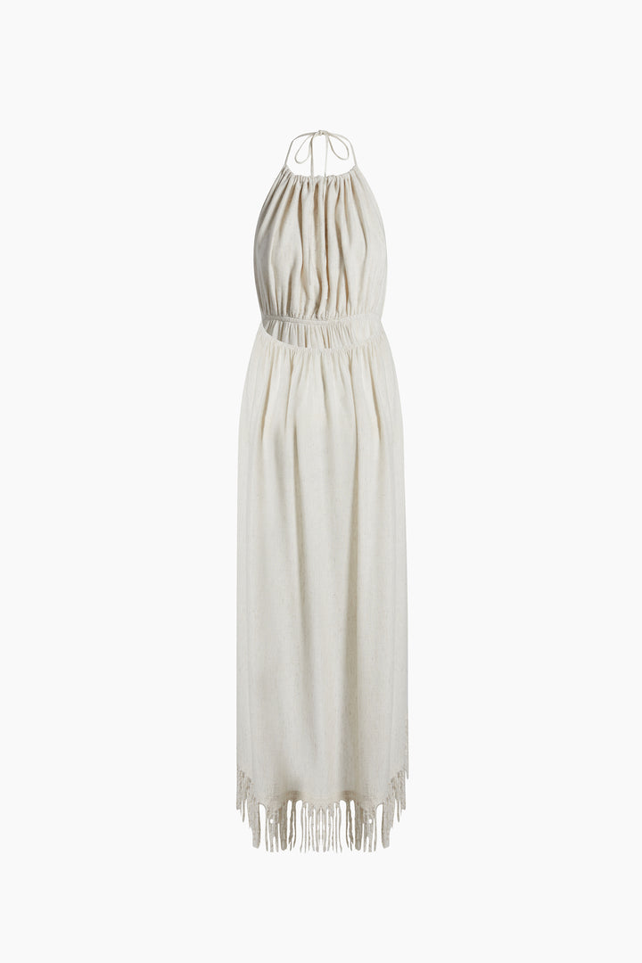 Hemp Halter Neck Dress
