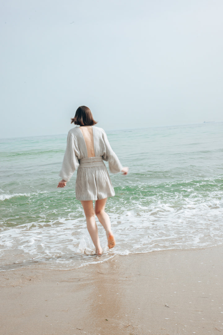 Striped Linen Blouse