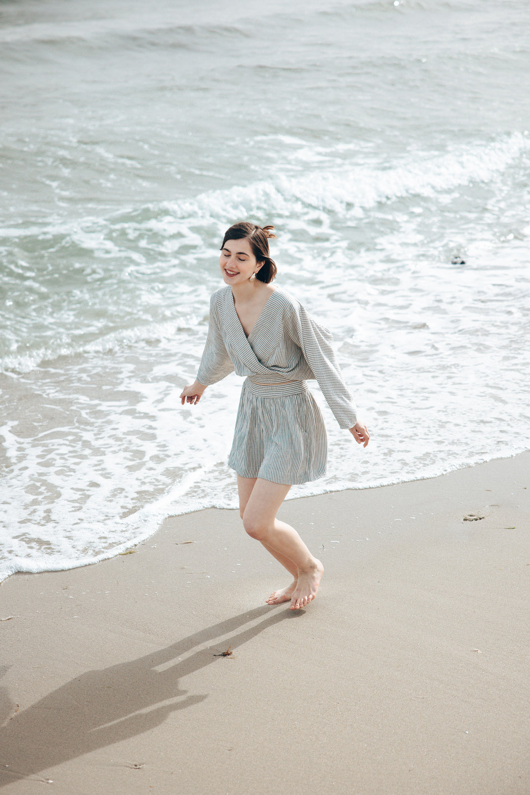 Striped Linen Blouse