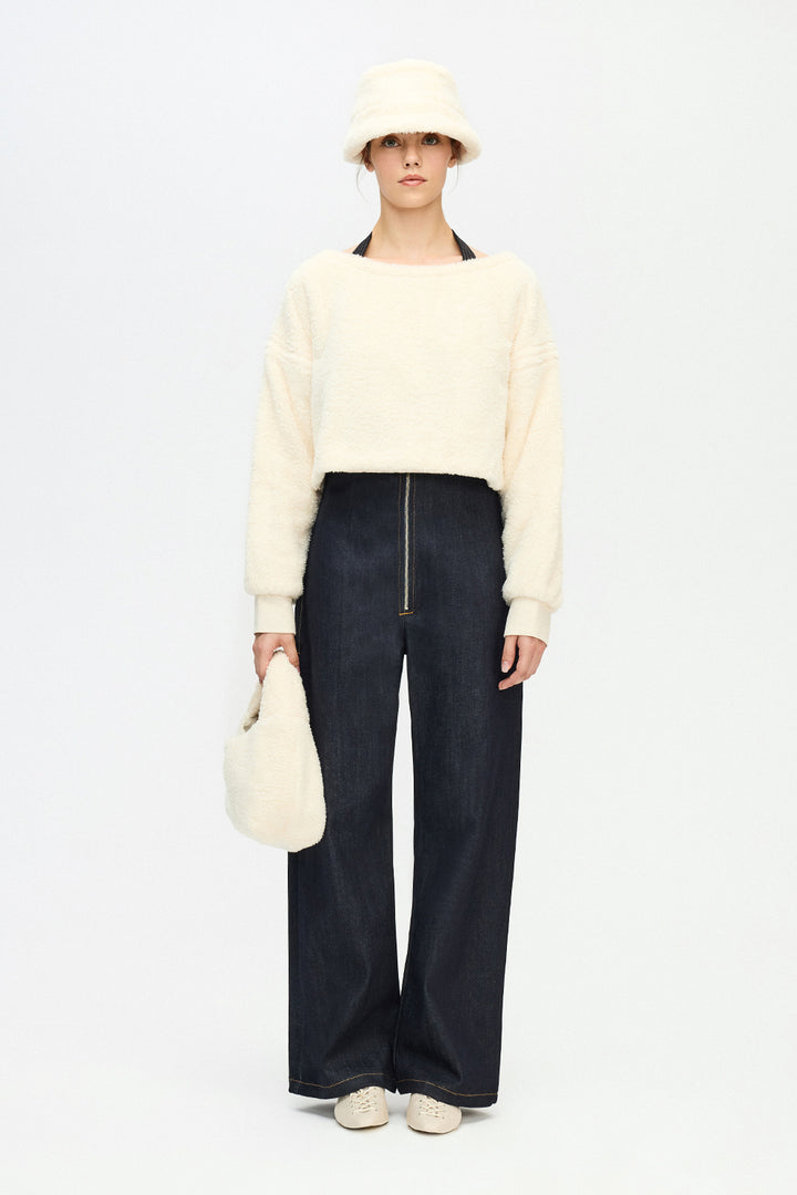 Sherpa Crop Top