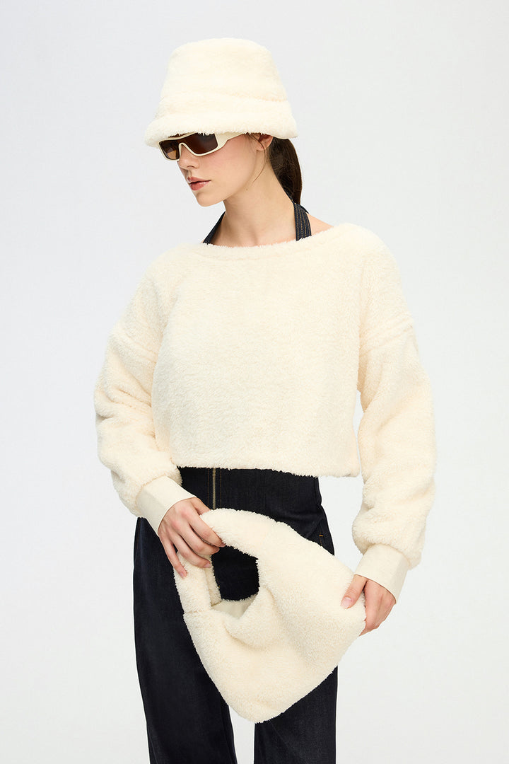 Sherpa Crop Top