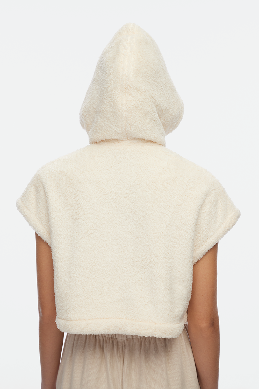 Sherpa Crop Waistcoat