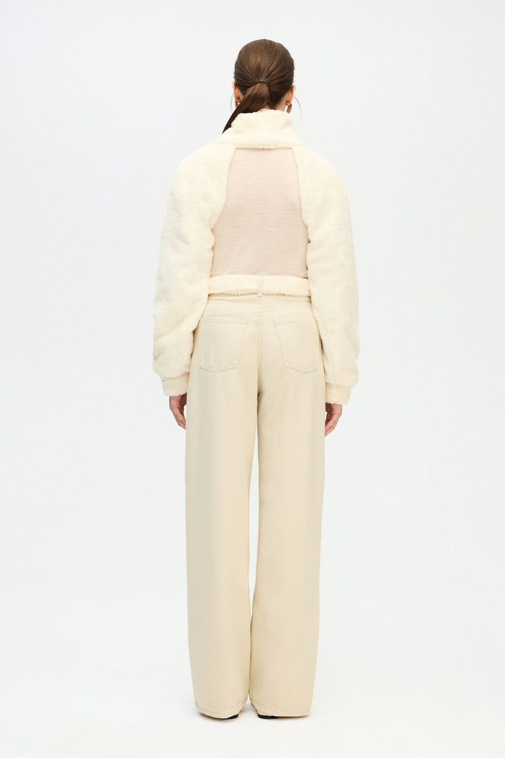 Sherpa Bolero Blouse