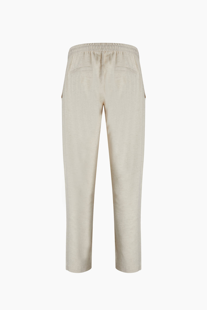 Men's Linen Straight Pants