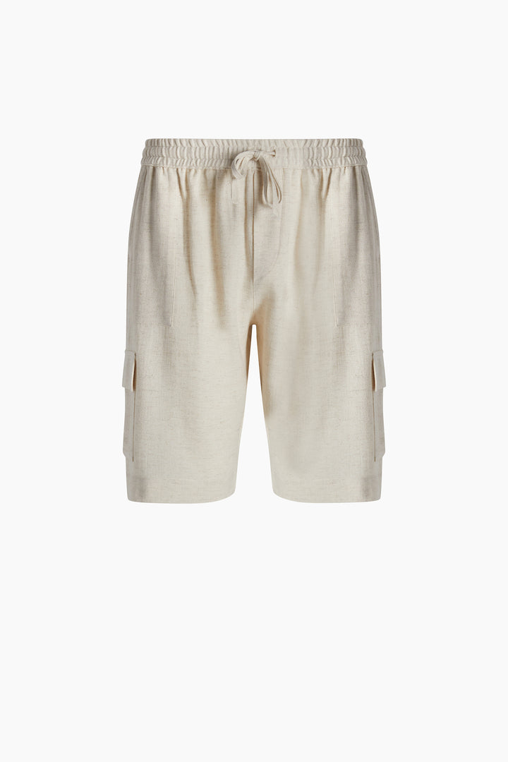 Men's Linen Cargo Shorts
