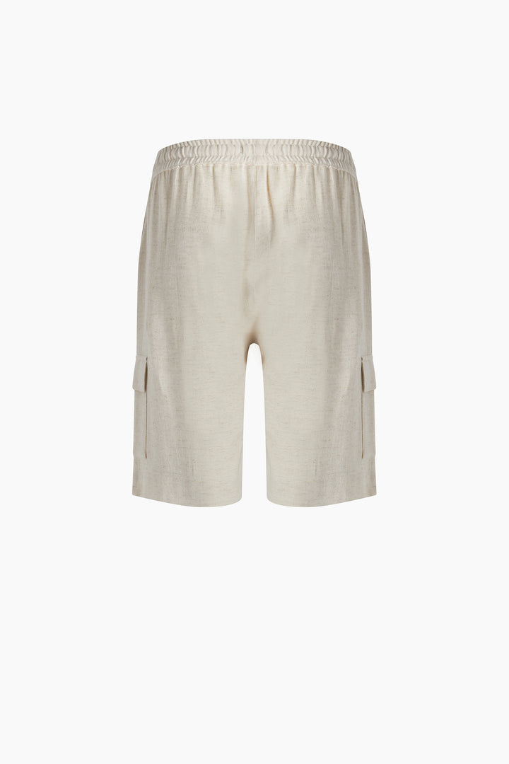 Men's Linen Cargo Shorts