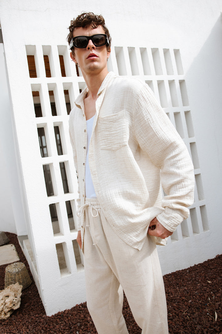 Men's Crinkle Shirt
