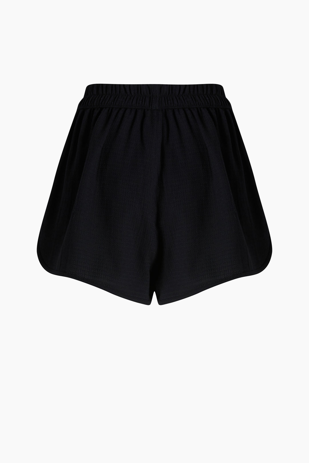 Cotton Black Shorts