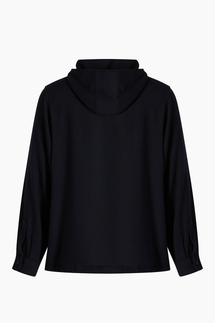 Men's Cotton Black Sweatshirt