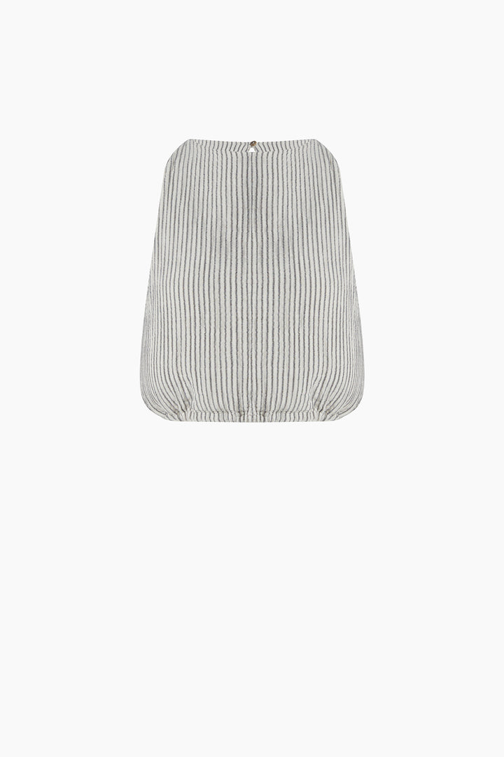 Striped Linen Tank Top