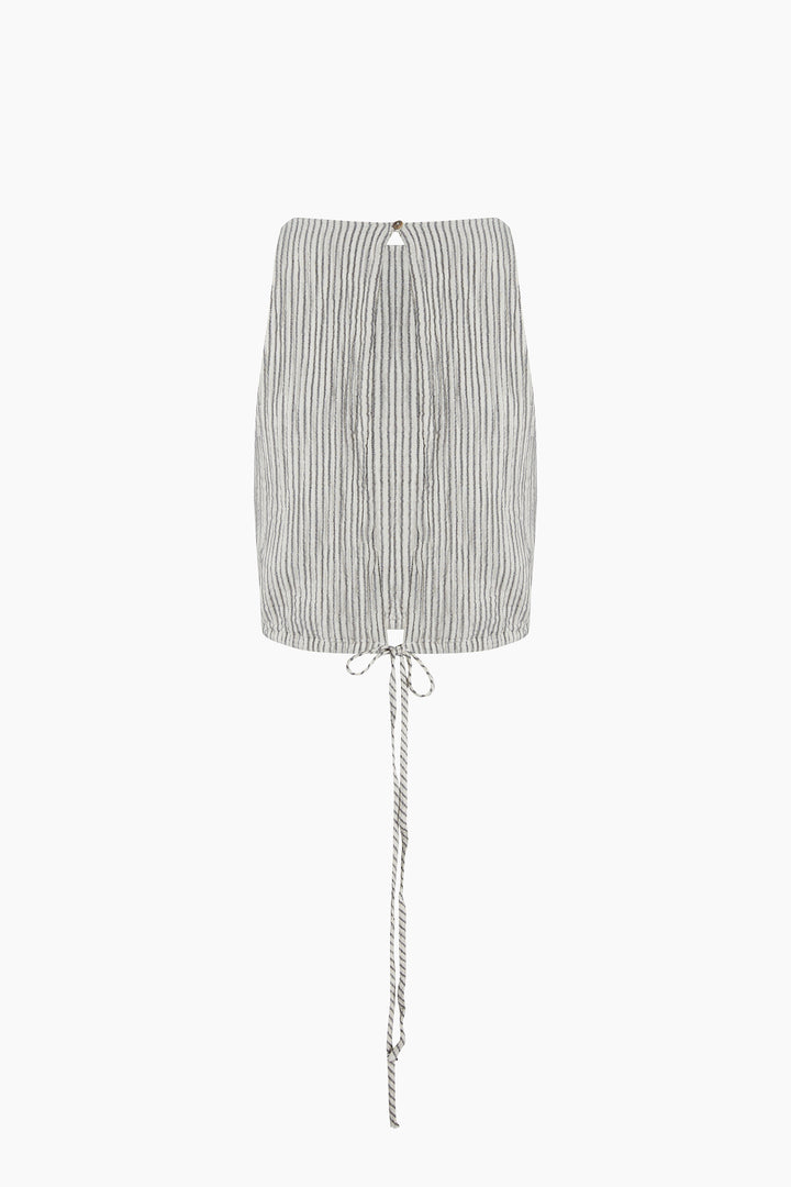 Striped Linen Tank Top