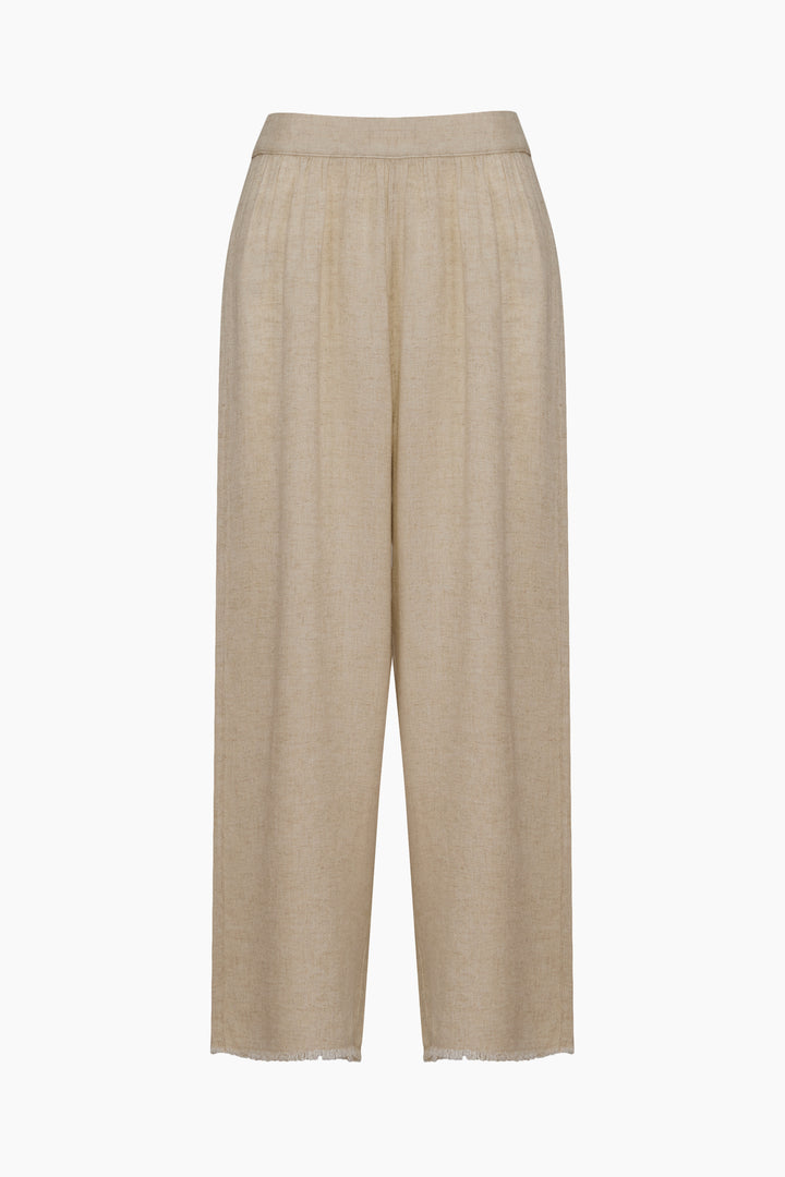 Linen Natural Pants