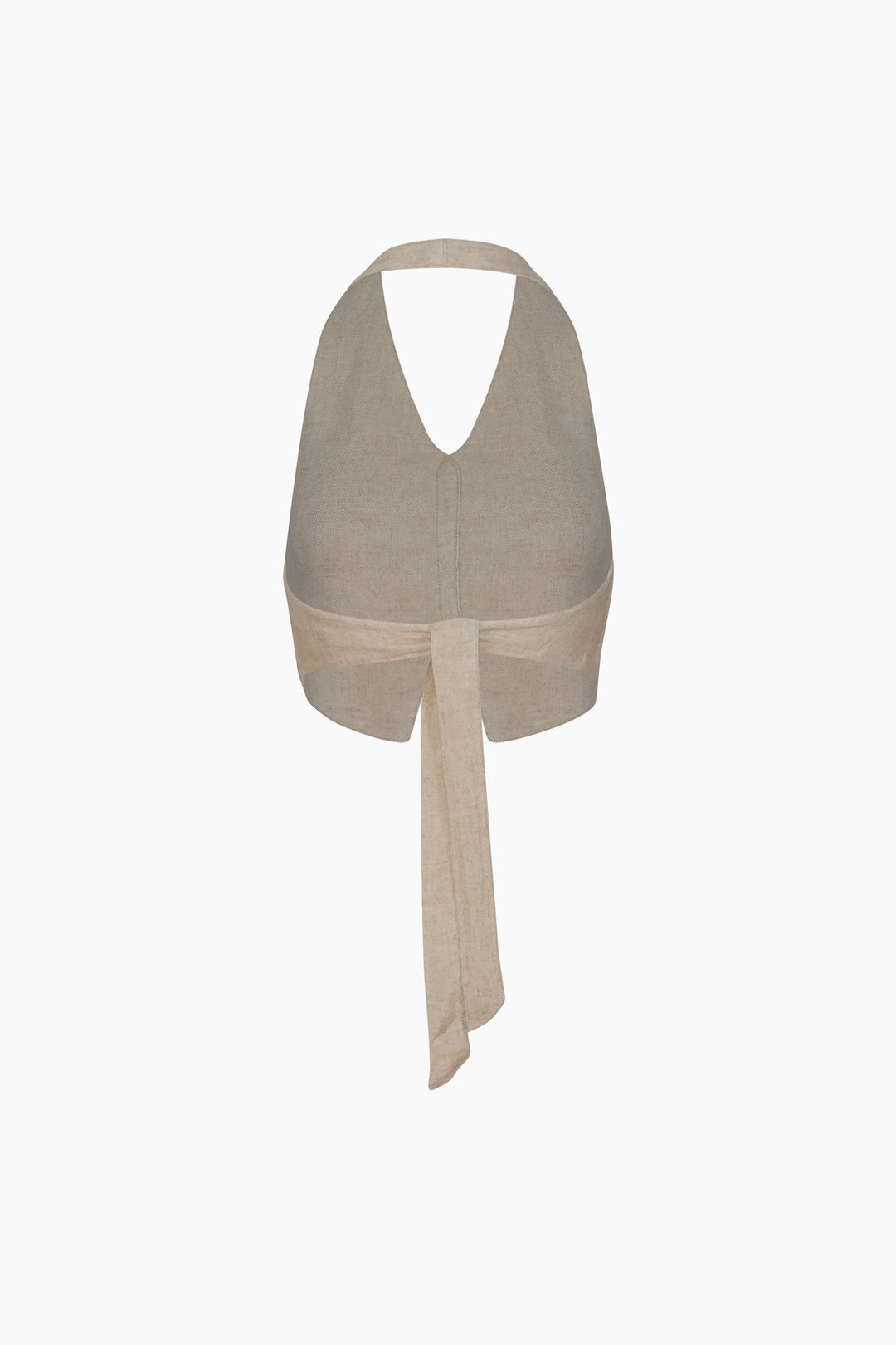 Linen Natural  Waistcoat