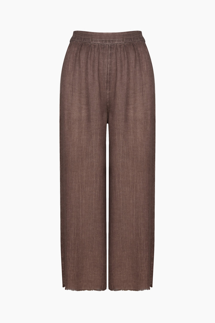 Linen Brown Pants