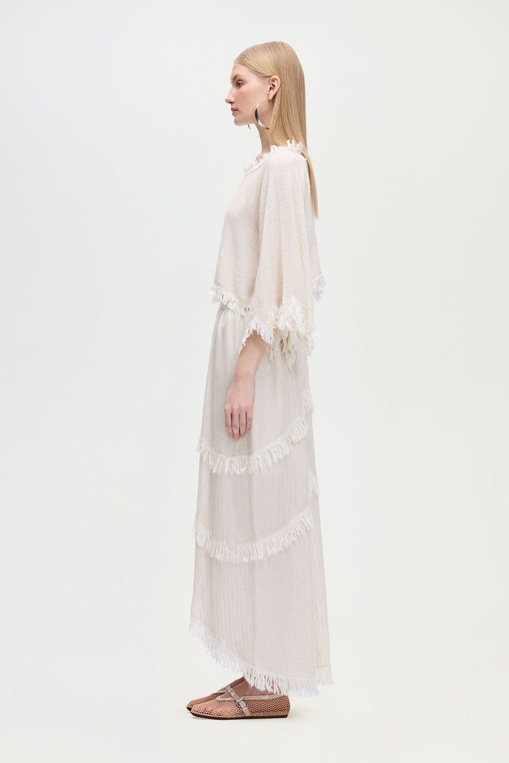 Natural Asymmetric Skirt