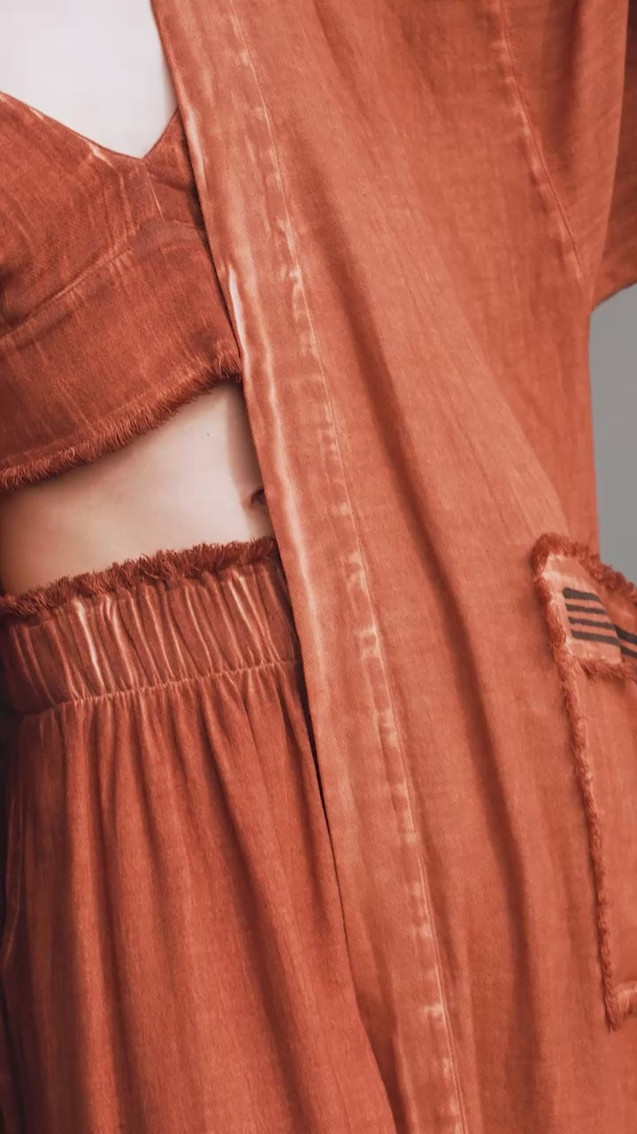 Terracotta Triangle Bralette