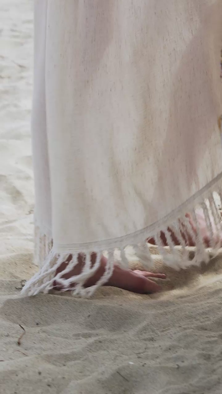 Hemp Halter Neck Dress